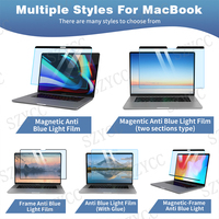 Harga bagus Laptop Filter cahaya biru pelindung layar bingkai hewan peliharaan Anti Uv untuk Macbook Pro 16.2 inci