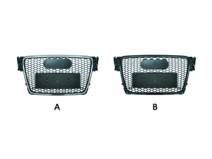 Vente en gros Nouveau style de pièces automobiles Grille avant en nid d'abeille ABS pour Audi <span class=keywords><strong>A4</strong></span> <span class=keywords><strong>S4</strong></span> <span class=keywords><strong>B8</strong></span> Mise à niveau vers RS4 avec kits Quattro Style 2008-2012 - Product Image 2
