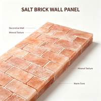 Briques de sel rose de l'Himalaya 100% naturelles, en cristal brut, pour construction murale, salles de sel, sauna, spa, halothérapie