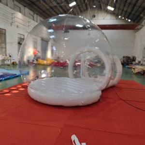 Nouvelle conception de tente à bulles transparente pour château <span class=keywords><strong>gonflable</strong></span> à louer pour les fêtes, dotée d'une <span class=keywords><strong>structure</strong></span> <span class=keywords><strong>gonflable</strong></span> innovante en forme de maison à bulles - Product Image 3
