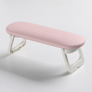 Repose-mains pour nail art, style japonais, minimaliste, luxe léger, pliable, forme <span class=keywords><strong>ovale</strong></span>, couleur unie, réglable en hauteur, tendance - Product Image 5