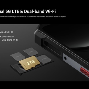 Fossibot สมาร์ทโฟน F109 5G 10600mAh 8GB + 256GB 6.745 ''50MP มือถือกล้องหลัง16MP หลักแอนดรอยด์14 nossifbot F109 - Product Image 4