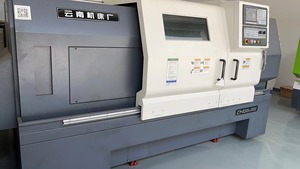 เครื่องกลึง CNC รุ่น CY-K510n แบบ 2 แกน ราคาดีที่สุด แกนหมุนเดี่ยว สำหรับงานขนาดกลาง แท่นราบแบบอินทิเกรต 380V - Product Image 1