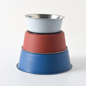 Premium Waterproof Non-Slip Raised Feeder Modern Design Stainless Steel Pet <strong>Bowl</strong> <strong>Rounded</strong> Pet <strong>Bowl</strong> for Easy Clean <strong>Dog</strong> Cat Feeding - Product Image 3
