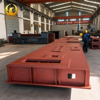 Estructura de Base de Acero CNC de Precisión, No Estándar, para Equipos de Automatización Industrial y Líneas de Ensamblaje