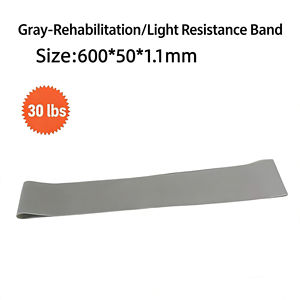 Ensemble de bandes de résistance TPE haute élasticité 100lbs avec logo personnalisé imprimé et sac en tissu pour l'entraînement, le yoga, la remise en forme, les exercices de hanche en gros - Product Image 3