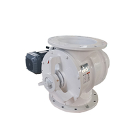 Vanne rotative semi-automatique en acier au carbone pour les machines de décorticage du riz et de transformation laitière