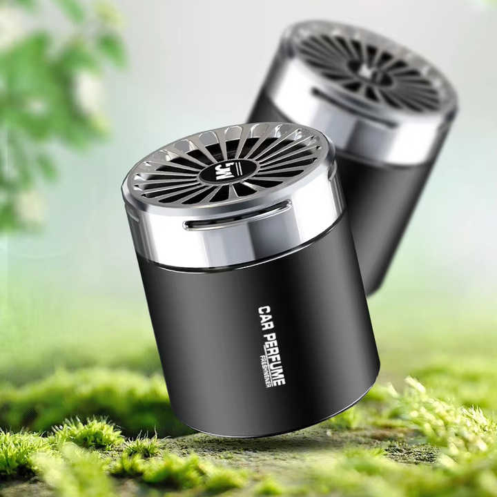 Solar Auto Duftspender Im Motoren-Design - Öko-Lufterfrischer Fürs Auto