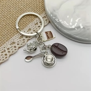 Portachiavi Minimalista in Lega di Zinco con Righello e Bussola a Cartone Animato, 26 Lettere, Semplice, Commemorativo per la Festa degli Insegnanti, per lo <span class=keywords><strong>Studio</strong></span> degli Studenti - Product Image 2