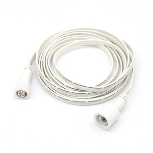 Waterproof 3-Core Flat Power Extension <b>Cable</b> Ip65 Pvc Shell For <b>Outdoor</b> Eaves <b>Lights</b> Y-Type Connection - Product Image 3