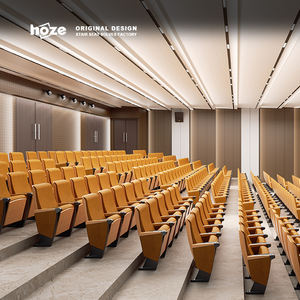 HOZE HS-1214U Moderner Klappbarer Umweltfreundlicher Auditoriumsstuhl Premium-Stoff Heimkino-Sitzmöbel Kirchen- und Konferenzsaal - Product Image 3