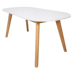 Tables de salle à manger modernes en bois massif de marque Ariannne, meubles de maison prêts à assembler, service facile OEM ODM du fabricant du Vietnam - Product Image 1