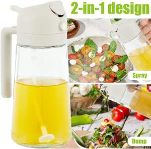 Vente en gros - Meilleure vente : Pulvérisateur d'huile 16oz/470ml pour la cuisson, Bouteille d'huile, Ustensiles de cuisine, Friteuse à air, Salade, Barbecue - Product Image 6