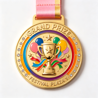 Médaille de football personnalisable en alliage de zinc, médailles de récompense personnalisées pour les tournois et événements sportifs d'équipe