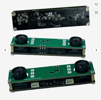 Module de caméra haute vitesse 120fps à obturateur global 1MP OV9281 1280x800 grand angle 105 degrés NIR 850nm USB2.0 pour applications industrielles
