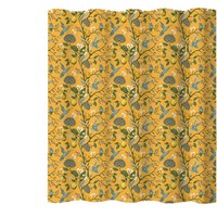 Ensemble de 4 pièces pour salle de bain : Rideau de douche imperméable en polyester à imprimé floral, Tapis de bain antidérapant, Housse de siège de toilette, Tapis en U, Impression personnalisée