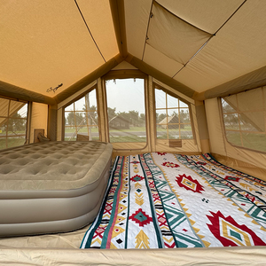 Approvisionnement <span class=keywords><strong>d</strong></span>'usine OEM/ODM Oxford tente gonflable en tissu <span class=keywords><strong>vert</strong></span> camping en plein air équipement de camping coupe-vent <span class=keywords><strong>et</strong></span> imperméable - Product Image 6