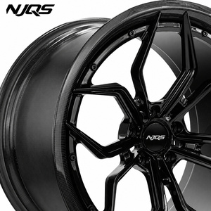 ล้อฟอร์จ NJQS แบบ 2 ชิ้น สำหรับรถยนต์นั่งส่วนบุคคล คาร์บอนไฟเบอร์เต็มวง สำหรับรถเมอร์เซเดส ขนาด 5x114.3 5x120 5x130 18 19 20 21 22 นิ้ว - Product Image 6