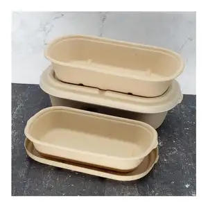 Disposable Paper Boxes Recyclable Take Out 16 Oz Best Seller Corrugated With Compartments Printed 32 Oz Plastic Food Containers