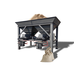 Full Automatic High Performance Belt Packing Machine <b>25kg</b> <b>50kg</b> Single Weighing Hopper Feeding Sand Soil Packaging Machine - Product Image 4