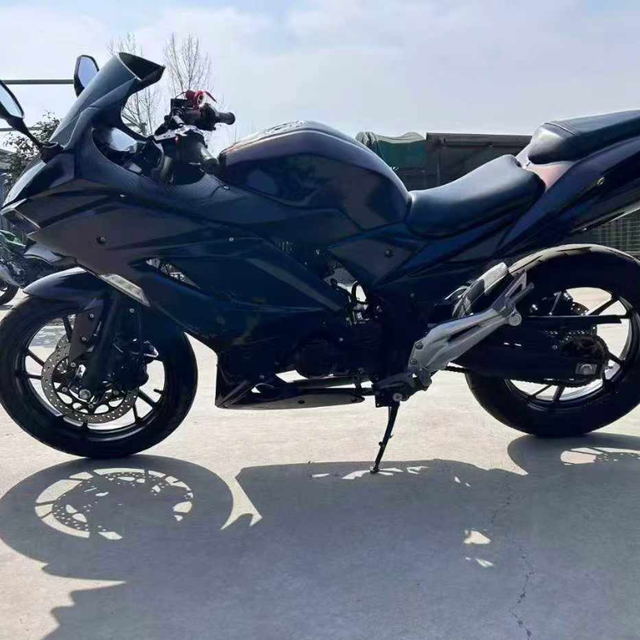 H2Sport Motorcycle. 200cc Engine, Front and Rear Disc Brakes. Well-maintained, Good Original Condition.