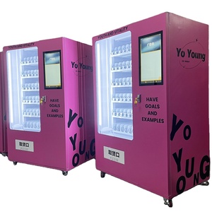 Máquina Expendedora de Cosméticos, Mascarillas y Pestañas Postizas con Pantalla Táctil de 21.5 Pulgadas, Operada con Monedas y Billetes - Product Image 1