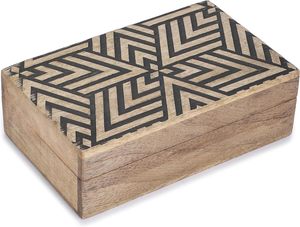 Caja organizadora <span class=keywords><strong>de</strong></span> <span class=keywords><strong>joyas</strong></span> <span class=keywords><strong>de</strong></span> <span class=keywords><strong>madera</strong></span> con diseño <span class=keywords><strong>de</strong></span> línea <span class=keywords><strong>de</strong></span> <span class=keywords><strong>madera</strong></span> para almacenamiento <span class=keywords><strong>de</strong></span> pendientes, anillos, collar, pulsera, <span class=keywords><strong>organizadores</strong></span> <span class=keywords><strong>de</strong></span> <span class=keywords><strong>madera</strong></span> para regalo <span class=keywords><strong>de</strong></span> cumpleaños - Product Image 5