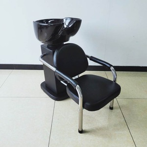 Fauteuil de lavage de cheveux pour salon de coiffure, lit de shampoing pour barbier - Product Image 1