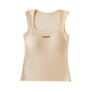 Nuevo <span class=keywords><strong>Chaleco</strong></span> de Invierno 8627 con Banda Ancha, Cinturón para <span class=keywords><strong>Mujer</strong></span>, Relleno en el Pecho, Copa Integrada, Tirantes, Base Cálida, Short Interior - Product Image 3