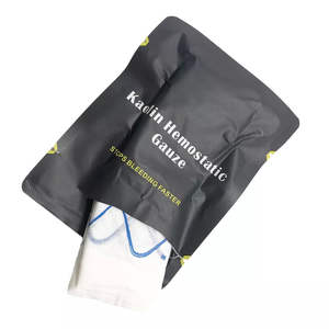 Urgence hémostatique <span class=keywords><strong>de</strong></span> gaze <span class=keywords><strong>de</strong></span> kaolin pour le camping en plein air randonnée trousse <span class=keywords><strong>de</strong></span> premiers soins saignement médical - Product Image 1