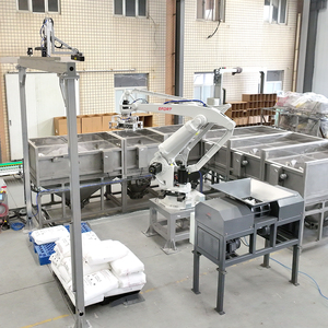 Schüttgut-Handling-Anlagen Paletten-Schicht-Picking Roboter-Entleerungs- und Beutelöffnungs-System - Product Image 1