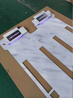 Plancher en marbre personnalisé pour Mercedes W447 Mertris Vito Sprinter Alphard Vellfire Luxury Van Floor