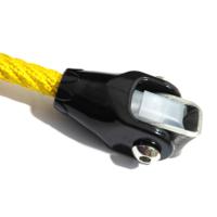 Équipement d'amusement extérieur Ensemble complet Raccord d'extrémité de corde en aluminium en forme de U Connecteur de filets d'escalade Tubes soudables RS-C18 RealStar