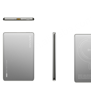 Banco de Energía Magnético Ultra Delgado de Aleación de Aluminio Inalámbrico Qi2 MY05 de 5000 mAh con Carga Rápida de 20 W para Teléfonos Inteligentes Android - Product Image 5