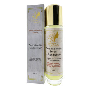 Sérum Éclaircissant Intense de 120 ml, Meilleure Vente, à l'Acide Kojique et Arbutine, Cible le Visage et le Corps, Rehausse l'Éclat, Nourrit la Peau, <span class=keywords><strong>Anti</strong></span>-<span class=keywords><strong>Taches</strong></span> - Product Image 5