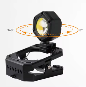 <span class=keywords><strong>Sohot</strong></span> โคมไฟแม่เหล็ก LED แบบชาร์จไฟได้, โคมไฟทำงานแบบแม่เหล็กหมุนได้360องศาแบบพกพาสำหรับซ่อมรถยนต์และ IP44บาร์บีคิว - Product Image 3