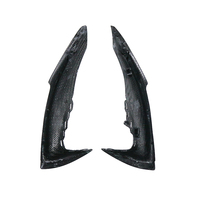 Paneles Laterales de Fibra de Carbono Real 3K AISKA para el Tablero Frontal de Motocicleta Yamaha R1 2020-2026