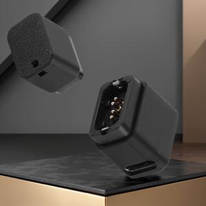 Adaptador de cargador de batería Antuke para Shimano 12-Speed Di2 105 Esc, conector de carga de batería estándar ABS negro - Product Image 2