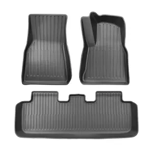 Wholesale Customized Waterproof Tpe Car Floor Mats For Tesla Model 3