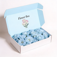 Boîte d'emballage personnalisée pour fleurs en papier - Carton de qualité supérieure pour une livraison florale commerciale durable