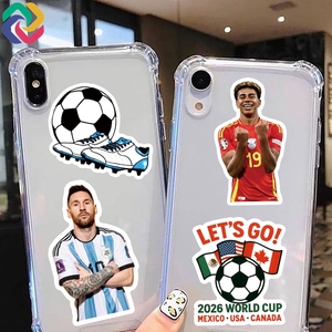 Offre Spéciale Coupe du Monde de Football 2026 : Autocollants Événementiels Étoiles du Sport, Tatouages Temporaires Imperméables en PVC, Étiquettes Imprimées UV Vernies - Product Image 5