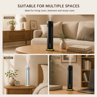 Diffuseur d'arômes intelligent portable électrique en alliage d'aluminium 2026, sans eau, pour maison et hôtel, contrôle par application, rechargeable – Nouveauté promotionnelle