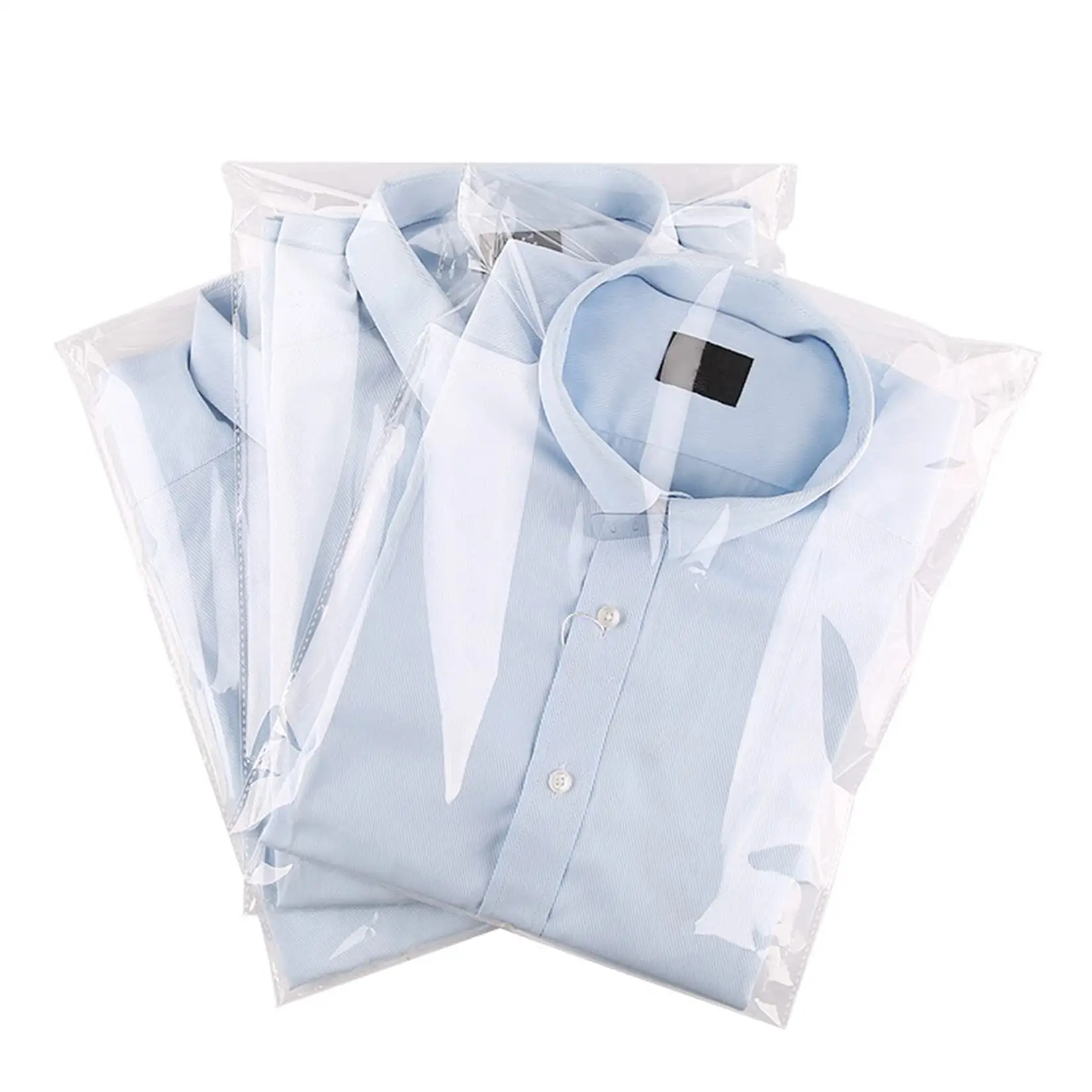 Sacchetti di plastica autosigillanti in Cellophane richiudibili trasparenti per il confezionamento di camicie abbigliamento