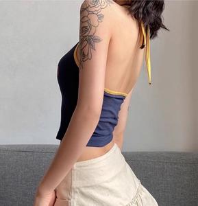 Customized Cheerleading <strong>Crop</strong> <strong>Tops</strong> Women's <strong>Navy</strong> <strong>Blue</strong> Georgette Floral Printed <strong>Crop</strong> <strong>Top</strong> with Sharara and Jacket Co-ord Set - Product Image 3