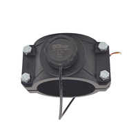 Capteur de débit de liquide robuste pour agriculture intelligente, type Saddle Meter, à fixation par pince 34 mm, avec montage à 4 boulons, sortie 5-24V
