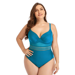 Maillot de bain deux pièces sexy à dos nu pour femmes, nouvelle collection été, grande taille, amincissant, respirant, 100% nylon, imprimé, perles - Product Image 4