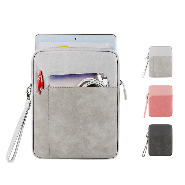 2026 Wholesale Universal Tablet Sleeve 7.9inch Waterproof PU Material Case for PC Laptop Bag Soft Peiway D-RT-23 Handle