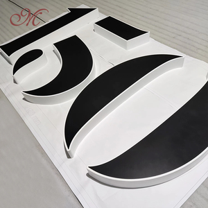 Tùy Chỉnh 3D Acrylic Thư Số Dấu Hiệu Logo Cho Quảng Cáo Ngoài Trời Cho Các Doanh Nghiệp Trung Tâm Mua Sắm Bệnh Viện Công Viên Trường Học Với Dải LED - Product Image 4