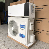 AC Inverter Mini Split Dinding HUAZOS LGS 9000btu 1.5hp Pendingin Cepat, Pendingin Cerdas, Climatiseur DC