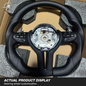 <span class=keywords><strong>Volante</strong></span> Deportivo de Cuero para Interior al por Mayor para <span class=keywords><strong>BMW</strong></span> F10 F11 F20 F21 F22 F30 F31 F32 F36 F80 F82 M3 M4 M Sport - Product Image 2